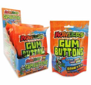 Albert's Howlers Sour Gum Buttons 1.66oz 12ct